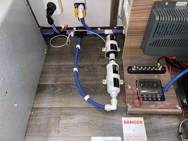 AquaClear UV-C unit plumbed in