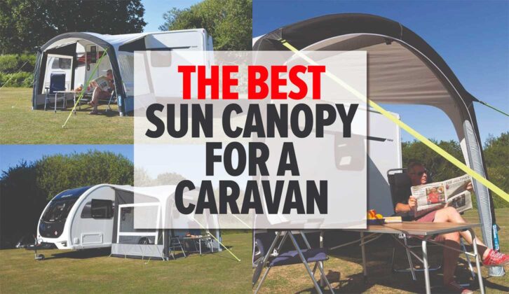 The best sun canopy for a caravan
