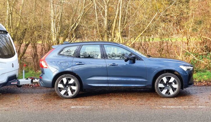 Side view of Volvo XC60