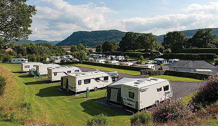 Parc Derwen Touring Caravan Park