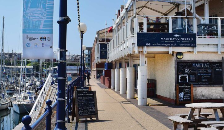 Milford Haven's marina