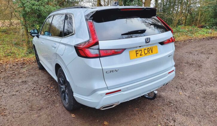 Honda CR-V from the rear