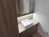 Handbasin in washroom