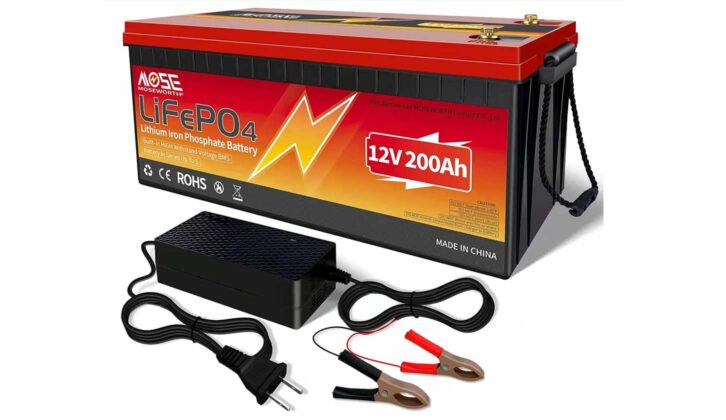 MOSEWORTH LiFePO4 Leisure Battery