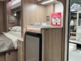 Work surface and Thetford fridge