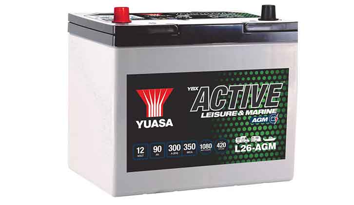 Yuasa Active Leisure Battery L26-AGM