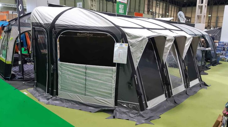 A Sunncamp Icon Air awning