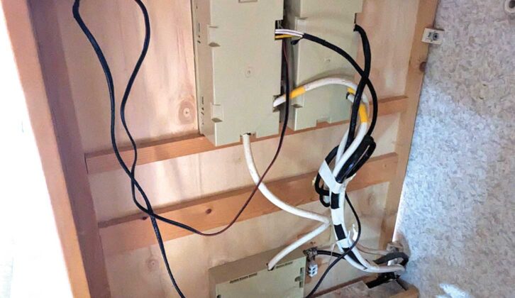 Wiring in the tourer