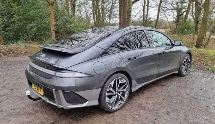 Rear of the Ioniq 6