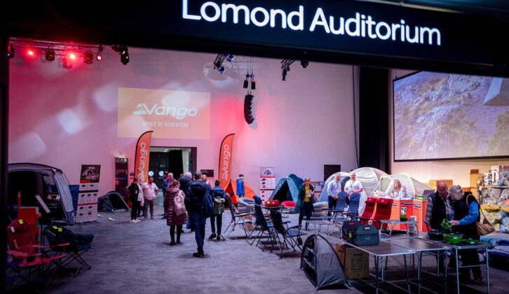 Accessories superstore at the Scottish Caravan, Motorhome and Holiday Home Show