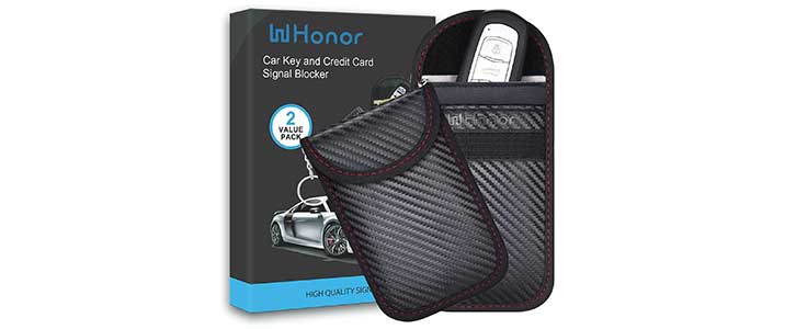 2 Pack Car Key Signal Blocker Pouch