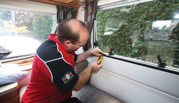 Checking the window seals