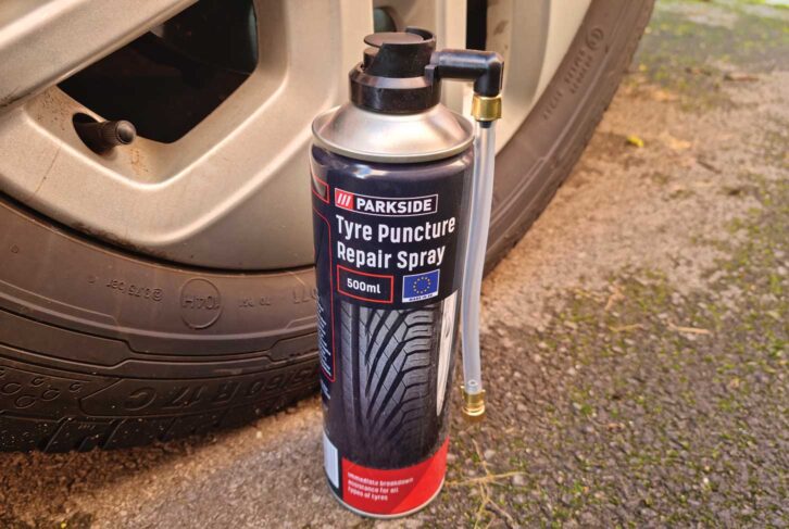 Parkside Tyre Puncture Repair Spray