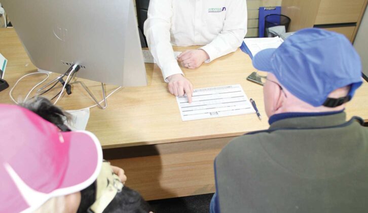 Examining the paperwork