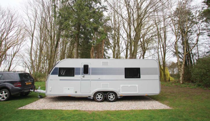Tourer pitched up