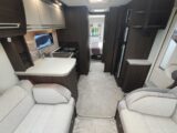 The comfortable interior of the tourer