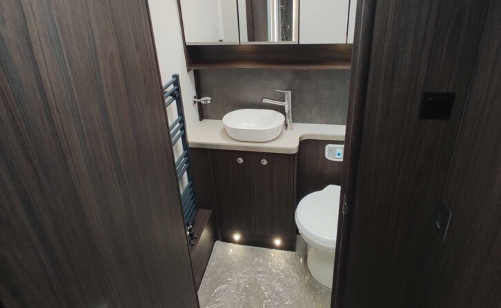 Inside the washroom