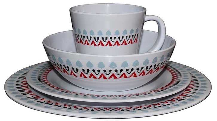 OLPRO Witley Melamine Dinnerware Set