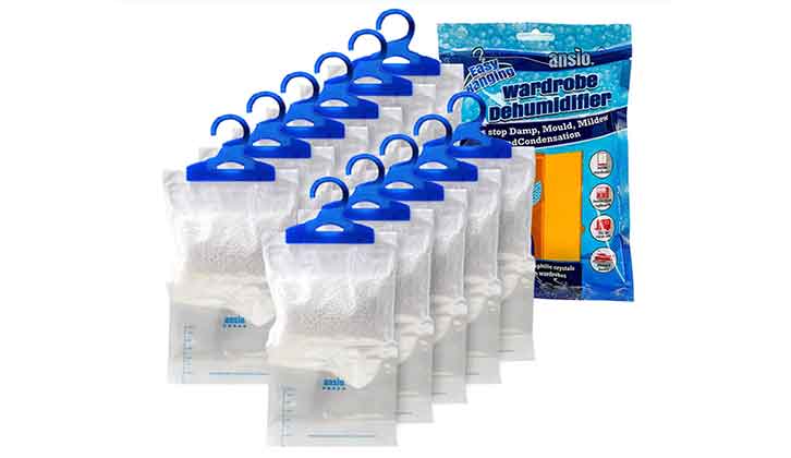 ANSIO Wardrobe Dehumidifier Hanging Bags