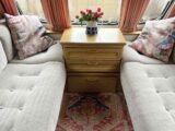 The lounge with fresh cushion covers