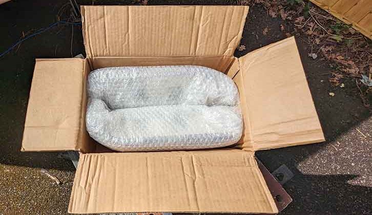 The new rear light in a box