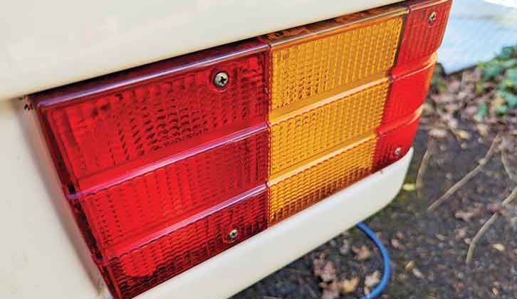 The new lens on the back light