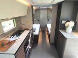 The interior of the tourer