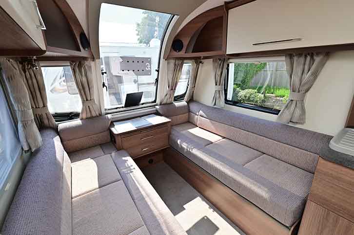The spacious lounge