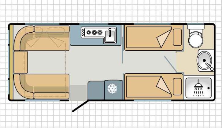 The layout of the Adria Alpina Colorado