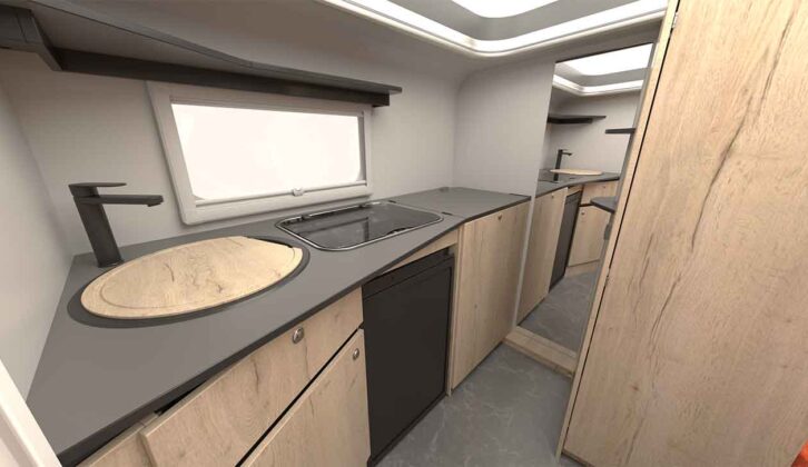 The Getaway's kitchen