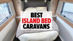 The best island bed caravans