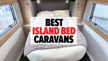 The best island bed caravans