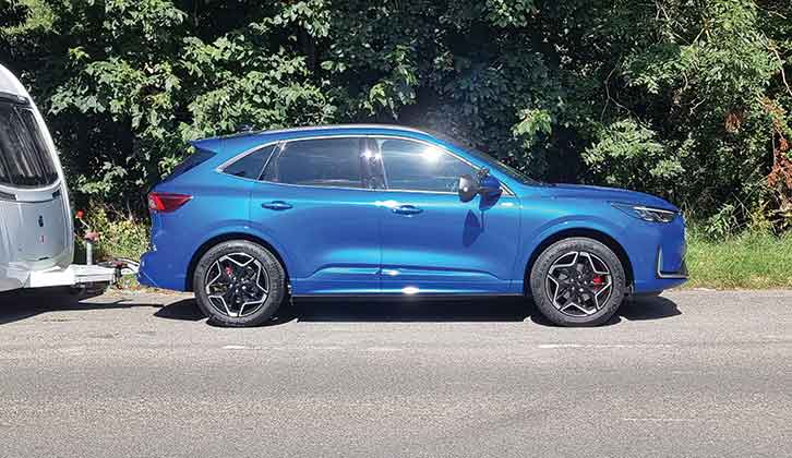 The Kuga from the side