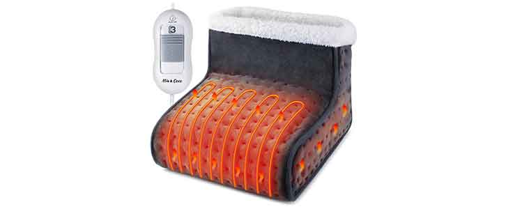 Electric foot warmer