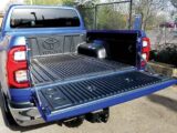 The load bed of the Hilux