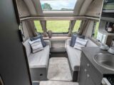 The large windows and sunroof in the lounge