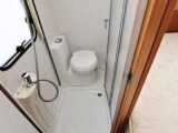 The corner washroom