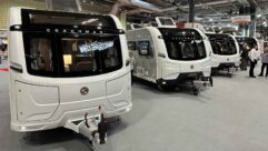 Coachman caravans at last year's NEC Show