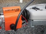 A Saracen's hitch lock in place