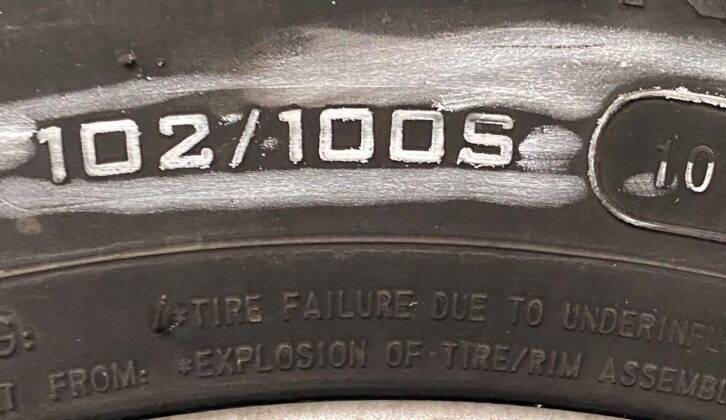 The load index of a tyre