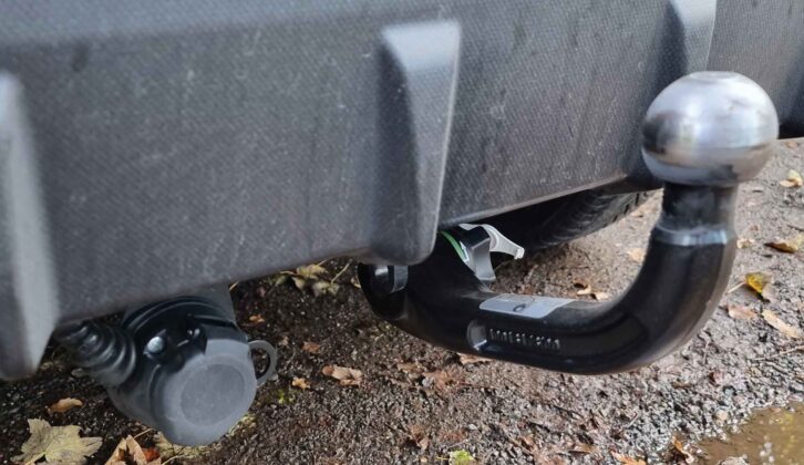 The Crosstrek's towball