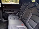 The rear passenger seats