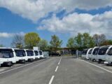 Coupland Caravans forecourt