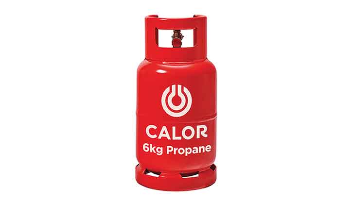 6kg of Propane in a Calor gas bottle