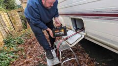 Fitting the new leisure battery