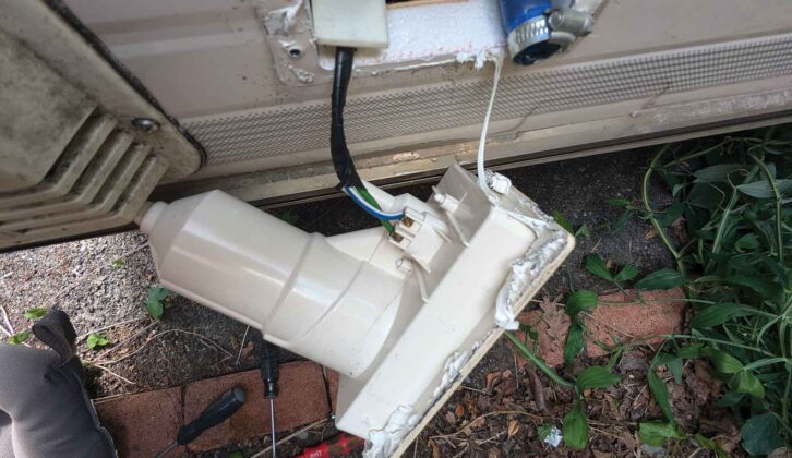The water and electronic connections