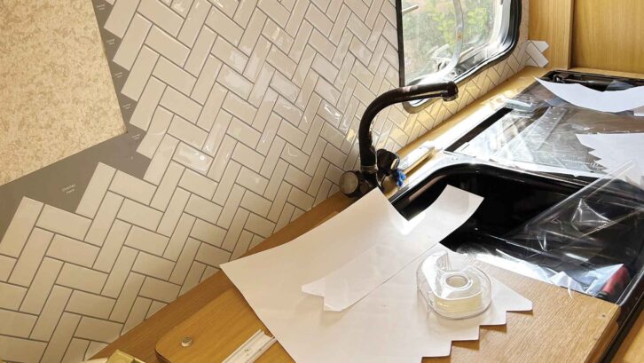 Aligning the tiles