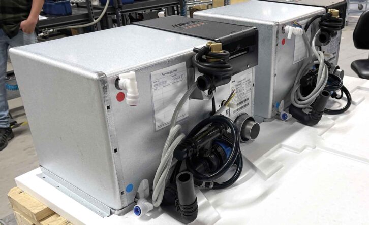 Completed 3030 boilers