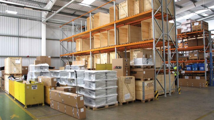 Alde 3030 boilers awaiting dispatch