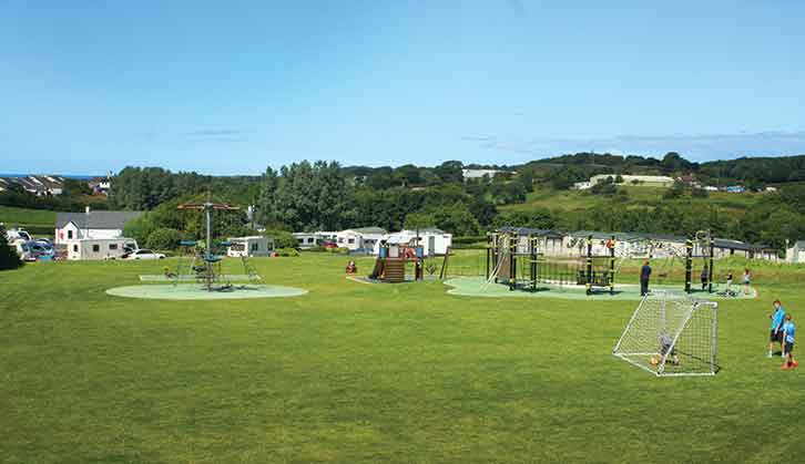 Children's play areas at Ballyness